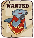Стикеры акула Диего для ВК бесплатно
