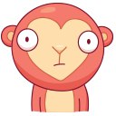Набор стикеров обезьянка Гибби для ВК