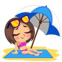 Набор стикеров пляжный сезон для Вконтакте бесплатно